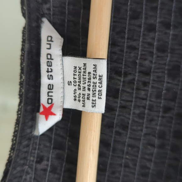 Vintage 90s Y2K Barbiecore Rose Print Black Lace Trim Rouche Crop Top - Picture 5 of 6